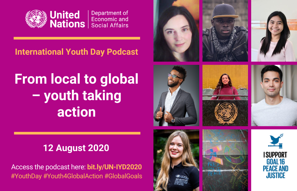 International Youth Day 2020 on “Youth Engagement for Global Action”