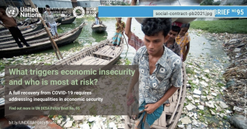 What triggers economic insecurity and who is most at risk?