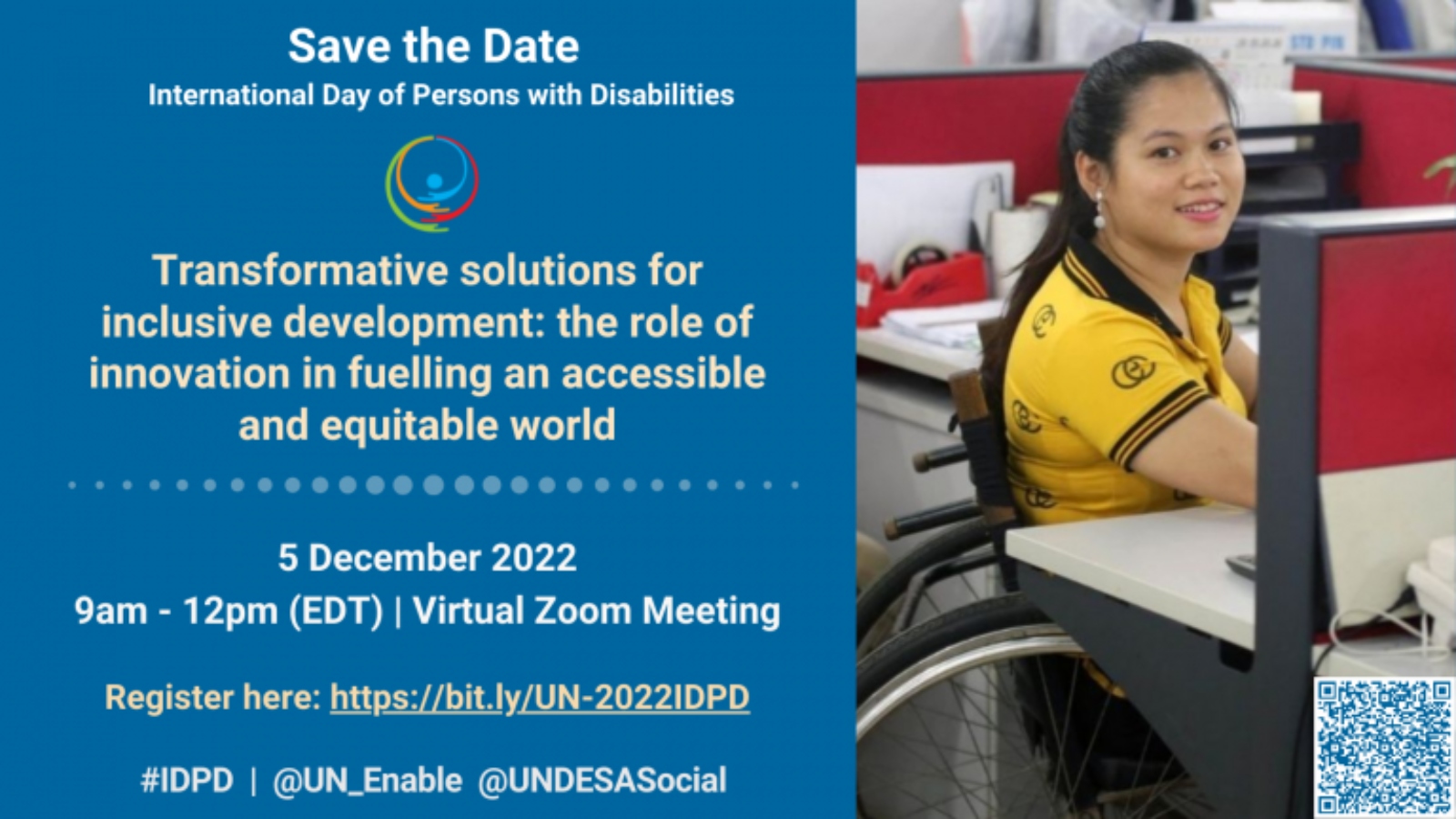 International Day of Persons with Disabilities (IDPD) 2022