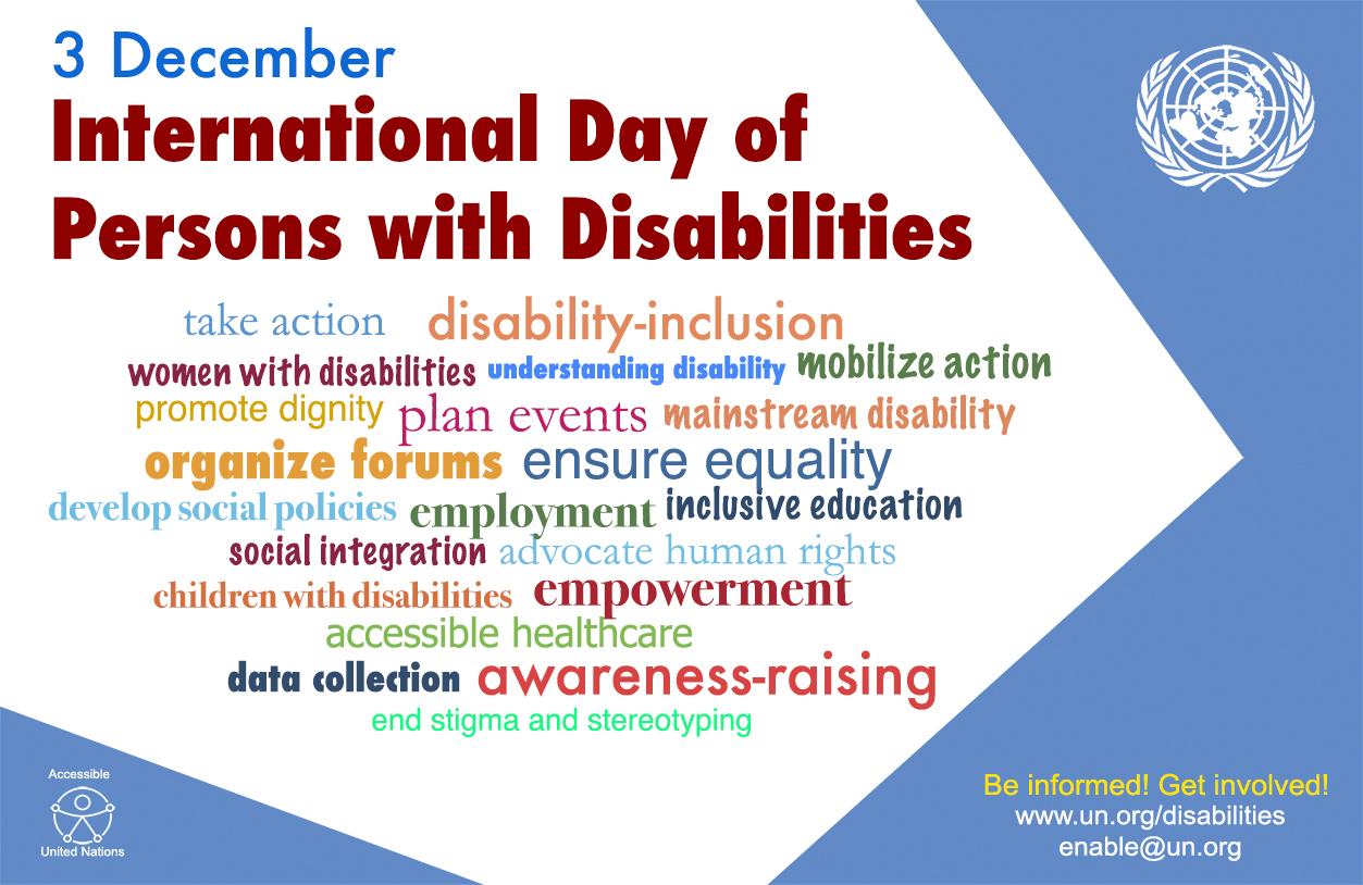 IDPD 2016 - Commemorations submitted from around the world