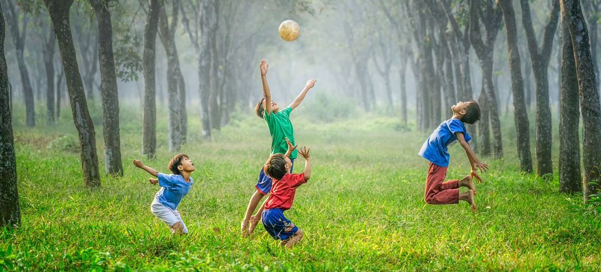 Unsplash/Robert Collins Football for the Goals aims to raise awareness of the Sustainable Development Goals.