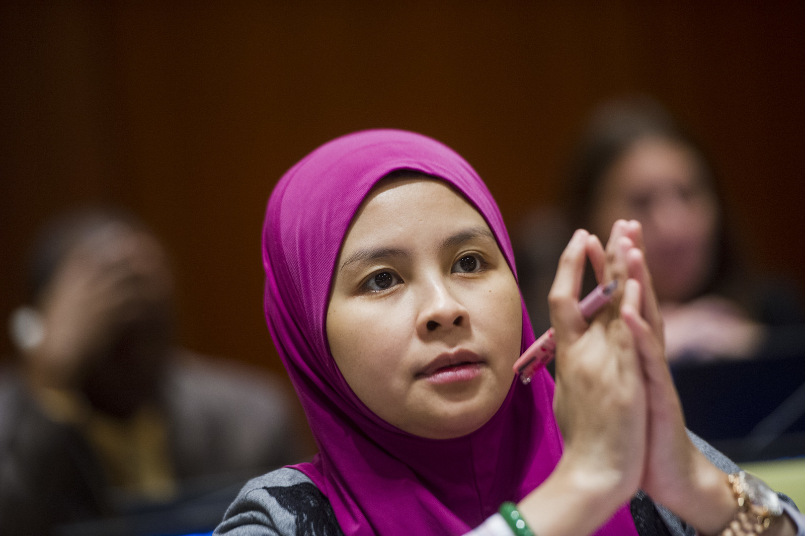 Youth participant conference on rights of the child