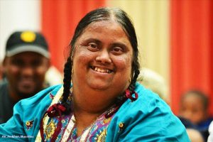 Indigenous woman with disability