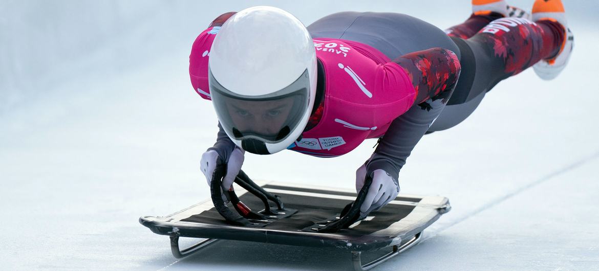 IOC/Thomas Lovelock Athlete prepares for the Winter Olympics.