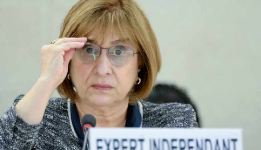 11212014Kornfeld_Matte Rosa Kornfeld-Matte, the UN independent expert on the enjoyment of all human rights by older persons