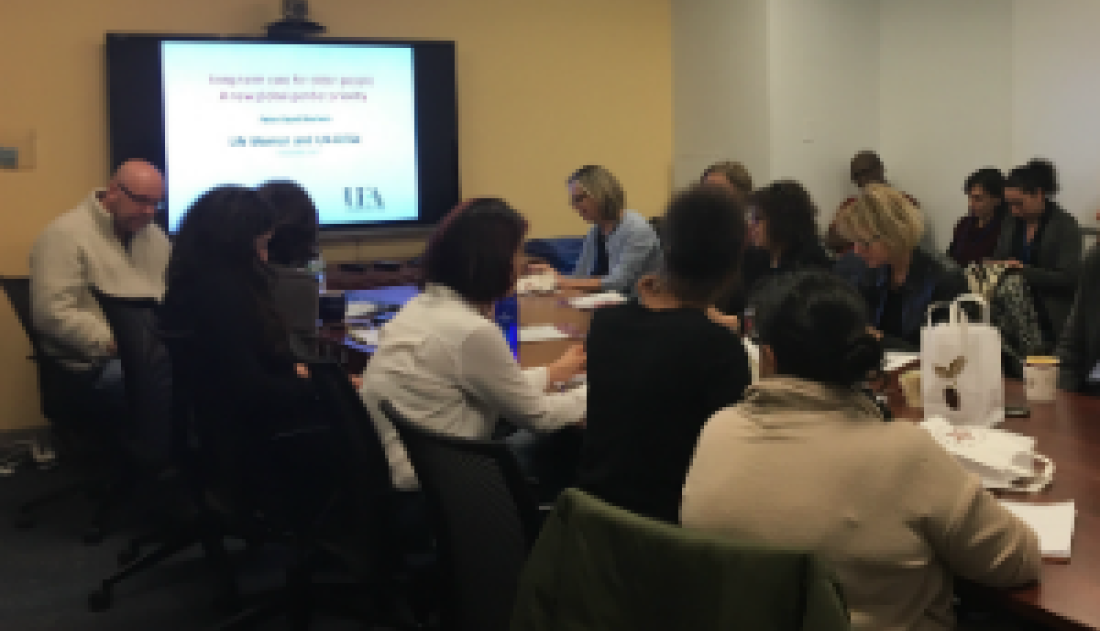 AgeingEventUNWomenUNDESA2017 UNWOMEN and UNDESA Brown Bag on “Why we should care? About Long-term Care”