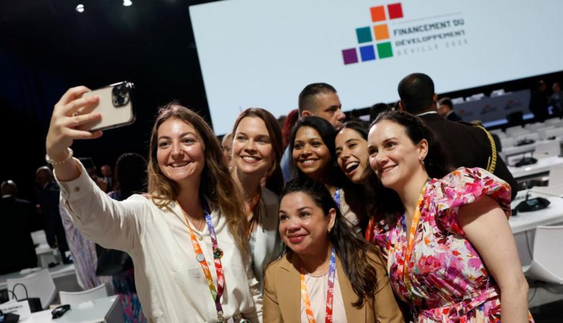 UN Photo/Mariscal Sevilla is hosting the 4th Financing for Development conference.