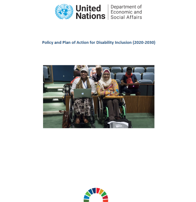 Cover Policy and Plan of Action for Disability Inclusion (2020-2030)