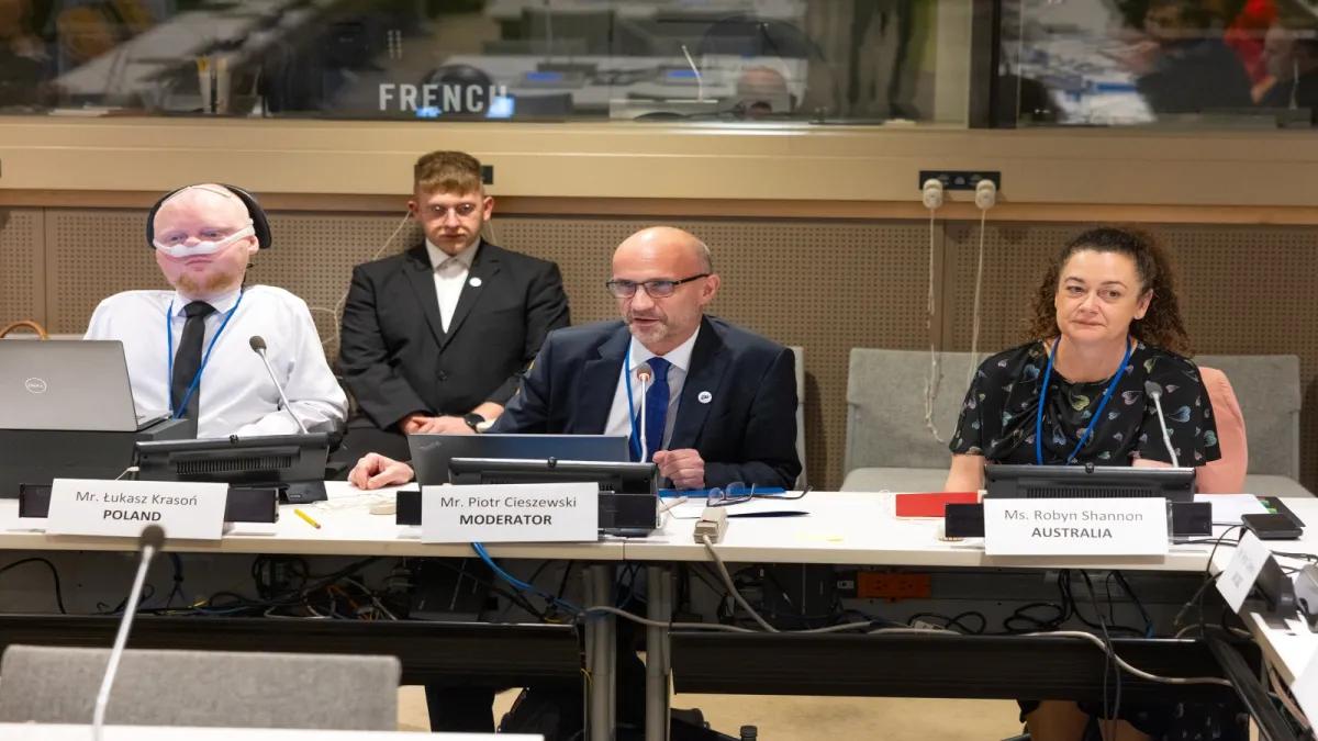 COSP18 Event: Raising Awareness of the Potential of Persons with Disabilities in Various Areas of Social Life and Professional Activity