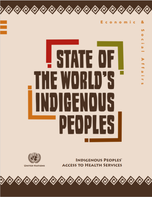 State of the World’s Indigenous Peoples, Volume II, Health