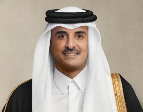 Statement by (His Highness Sheikh Tamim bin Hamad Al Thani, Amir of the State of Qatar) 
