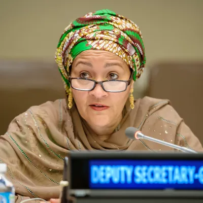 Amina J. Mohammed, United Nations Deputy Secretary-General 