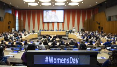 United Nations Observance of International WomenÕs Day: ÒThink Equal, Build Smart, Innovate for ChangeÓ.