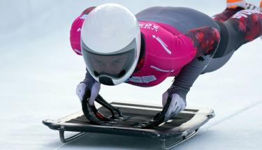 IOC/Thomas Lovelock Athlete prepares for the Winter Olympics.