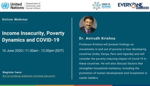 Income Insecurity, Poverty Eradication Dynamics and COVID-19