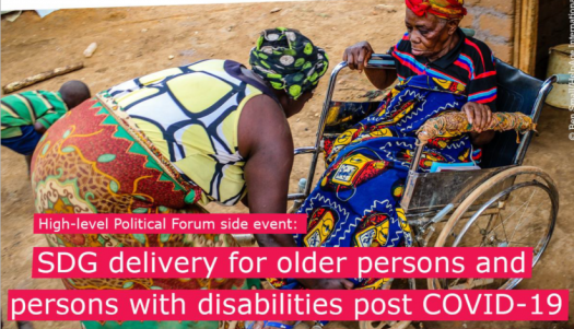 HLPF 2020 Side Event: SDG Delivery for Older Persons and Persons with Disabilities Post COVID-19