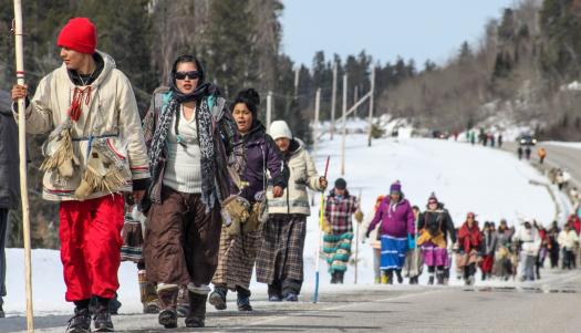 Idle No More protest, Cree Nation