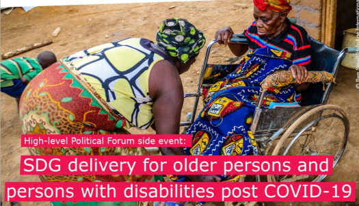 SDG Delivery for Older Persons and PWDs|