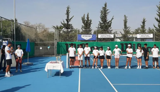 Intercommunal tennis tournament in Cyprus, October 2022. Photo: The Office of the Special Adviser to the Secretary-General on Cyprus (OSASG)